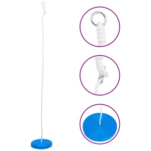 vidaXL, vidaXL Tellerschaukel 180 cm Blau, vidaXL Tellerschaukel 180 cm Blau