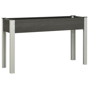 vidaXL, vidaXL Garten-Hochbeet 125x40x75 cm WPC Grau, 