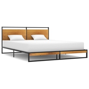vidaXL, vidaXL Bettgestell Metall 140x200 cm, vidaXL Bettgestell Metall 140x200 cm