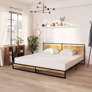 vidaXL, vidaXL Bett Metall 200x200 cm, vidaXL Bett Metall 200x200 cm