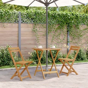 vidaXL, vidaXL Klappbarer Gartentisch 60x60x75 cm Massivholz Akazie