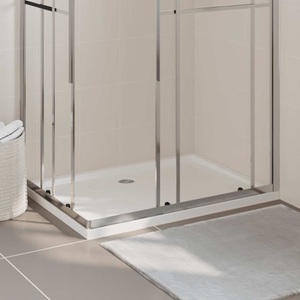 vidaXL, vidaXL Duschtasse ABS Rechteckig Weiß 80x110 cm, vidaXL Duschtasse ABS Rechteckig Weiß 80x110 cm