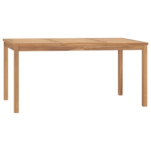 vidaXL, vidaXL Garten-Esstisch 160x80x77 cm Teak Massivholz