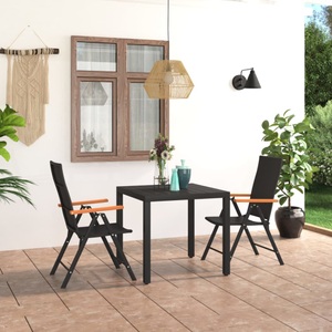 vidaXL, Garten essgruppe poly-rattan Garten essgruppe poly-rattan
