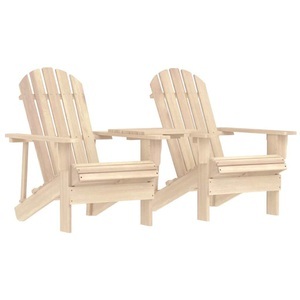 vidaXL Adirondack-Gartenstuhl Massivholz Tanne