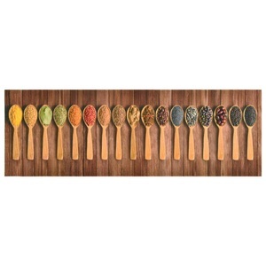 vidaXL, vidaXL Küchenteppich Waschbar Löffel 60x300 cm, vidaXL Küchenteppich Waschbar Löffel 60x300 cm