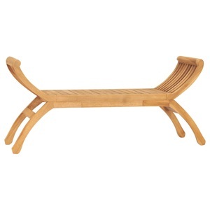 vidaXL, vidaXL Gartenbank 120 cm Massivholz Teak