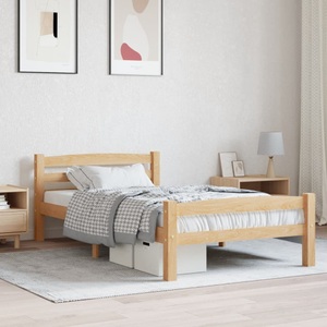 vidaXL, vidaXL Bettgestell Massivholz Kiefer 100x200 cm