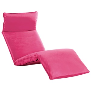 vidaXL, vidaXL Sonnenliege Klappbar Oxford-Gewebe Rosa