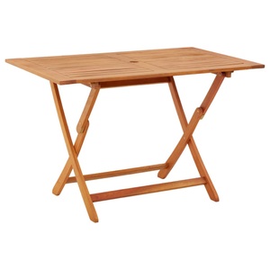 vidaXL, vidaXL Klappbarer Gartentisch 120x70x75 cm Massivholz Eukalyptus