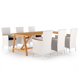 vidaXL, vidaXL 7-tlg. Garten-Essgruppe, 