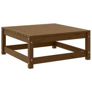 vidaXL, vidaXL Gartenhocker 70x70x30 cm Honigbraun Massivholz Kiefer