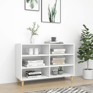 vidaXL, vidaXL Sideboard Weiß 103,5x35x70 cm Spanplatte