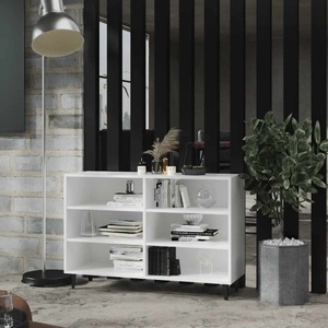 vidaXL, vidaXL Sideboard Weiß 103,5x35x70 cm Spanplatte