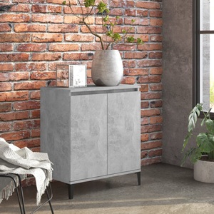 vidaXL Sideboard Betongrau 60x35x70 cm Spanplatte