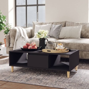 vidaXL Couchtisch Grau 103,5x60x35 cm Spanplatte