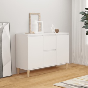 vidaXL Sideboard Weiß 103,5x35x70 cm Spanplatte