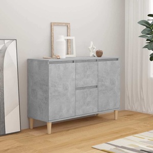 vidaXL Sideboard Betongrau 103,5x35x70 cm Spanplatte