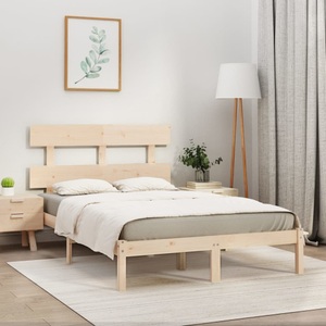 vidaXL, vidaXL Massivholzbett 200x200 cm, vidaXL Massivholzbett 200x200 cm