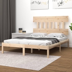 vidaXL, vidaXL Massivholzbett 200x200 cm, vidaXL Massivholzbett 200x200 cm