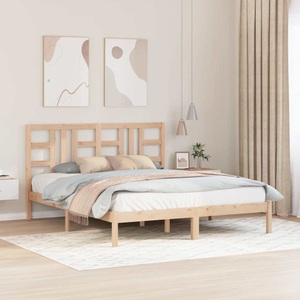 vidaXL, vidaXL Massivholzbett 160x200 cm