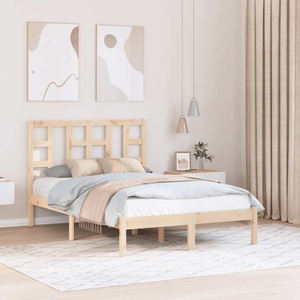vidaXL Massivholzbett 120x190 cm 4FT Small Double