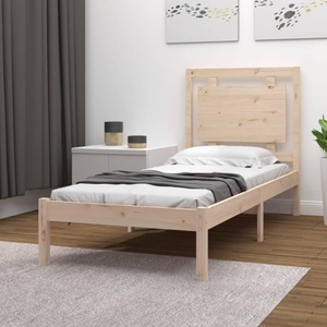 vidaXL, vidaXL Massivholzbett 75x190 cm