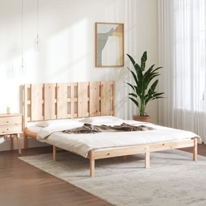 vidaXL, vidaXL Massivholzbett 150x200 cm 5FT King Size
