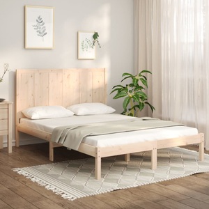 vidaXL, vidaXL Massivholzbett Kiefer 160x200 cm, vidaXL Massivholzbett ohne Matratze 160x200 cm Kiefernholz