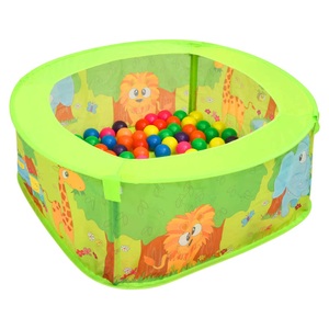 vidaXL, vidaXL Bällebad mit 300 Bällen 75x75x32 cm, vidaXL Bällebad mit 300 Bällen 75x75x32 cm