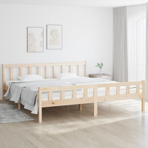 vidaXL, vidaXL Massivholzbett 160x200 cm