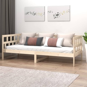 vidaXL, vidaXL Tagesbett Massivholz Kiefer 90x190 cm, 