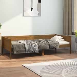 vidaXL, vidaXL Tagesbett Honigbraun Massivholz Kiefer 90x200 cm, vidaXL Tagesbett Honigbraun Massivholz Kiefer 90x200 cm