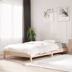 vidaXL, vidaXL Stapelbett 75x190 cm Massivholz Kiefer, vidaXL Stapelbett 75x190 cm Massivholz Kiefer