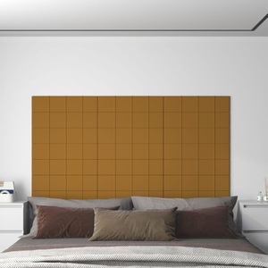 vidaXL, vidaXL Wandpaneele 12 Stk. Braun 60x15 cm Samt 1,08 m², 