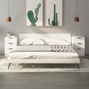 vidaXL, vidaXL Nachttische 2 Stk. Weiß 40x36x65 cm, vidaXL Nachttische 2 Stk. Weiß 40x36x65 cm