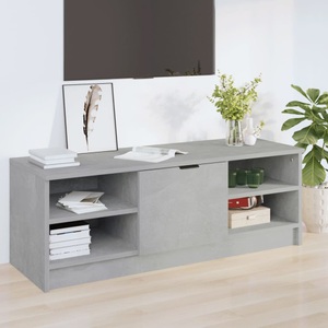 vidaXL, vidaXL TV-Schrank Betongrau 102x35x36,5 cm Holzwerkstoff, 