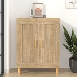 vidaXL, vidaXL Sideboard Sonoma-Eiche 69,5x34x90 cm Holzwerkstoff, vidaXL Sideboard Sonoma-Eiche 69,5x34x90 cm Holzwerkstoff