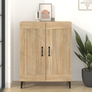 vidaXL, vidaXL Sideboard Sonoma-Eiche 69,5x34x90 cm Holzwerkstoff
