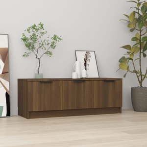 vidaXL, vidaXL TV-Schrank Braun Eichen-Optik 102x35x36,5 cm Holzwerkstoff, 