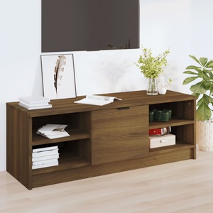 vidaXL, vidaXL TV-Schrank Braun Eichen-Optik 102x35,5x36,5 cm Holzwerkstoff, vidaXL TV-Schrank Braun Eichen-Optik 102x35,5x36,5 cm Holzwerkstoff