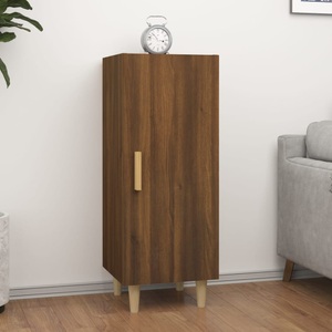 vidaXL, vidaXL Sideboard Braun Eichen-Optik 34,5x34x90 cm Holzwerkstoff, vidaXL Sideboard Braun Eichen-Optik 34,5x34x90 cm Holzwerkstoff