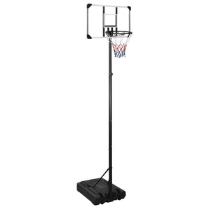 vidaXL, vidaXL Basketballständer Transparent 280-350 cm Polycarbonat, vidaXL Basketballständer Transparent 280-350 cm Polycarbonat
