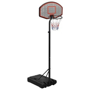 vidaXL, vidaXL Basketballständer Schwarz 237-307 cm Polyethylen, vidaXL Basketballständer Schwarz 237-307 cm Polyethylen
