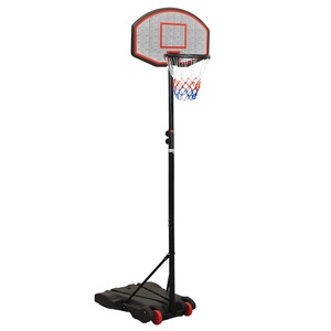 vidaXL, vidaXL Basketballständer Schwarz 216-250 cm Polyethylen, vidaXL Basketballständer Schwarz 216-250 cm Polyethylen