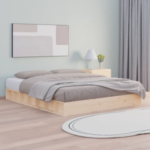 vidaXL, vidaXL Massivholzbett 120x200 cm, vidaXL Massivholzbett 120x200 cm