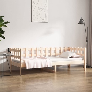 vidaXL, vidaXL Tagesbett 90x200 cm Massivholz Kiefer, vidaXL Tagesbett ohne Matratze 90x200 cm Massivholz Kiefer