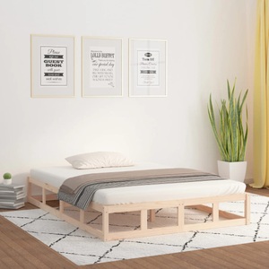 vidaXL, vidaXL Massivholzbett 160x200 cm, vidaXL Massivholzbett 160x200 cm