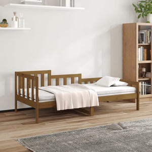 vidaXL, vidaXL Tagesbett Honigbraun 90x190 cm Massivholz Kiefer
