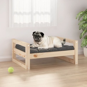 vidaXL, vidaXL Hundebett 65,5x50,5x28 cm Massivholz Kiefer, vidaXL Hundebett 65,5x50,5x28 cm Massivholz Kiefer